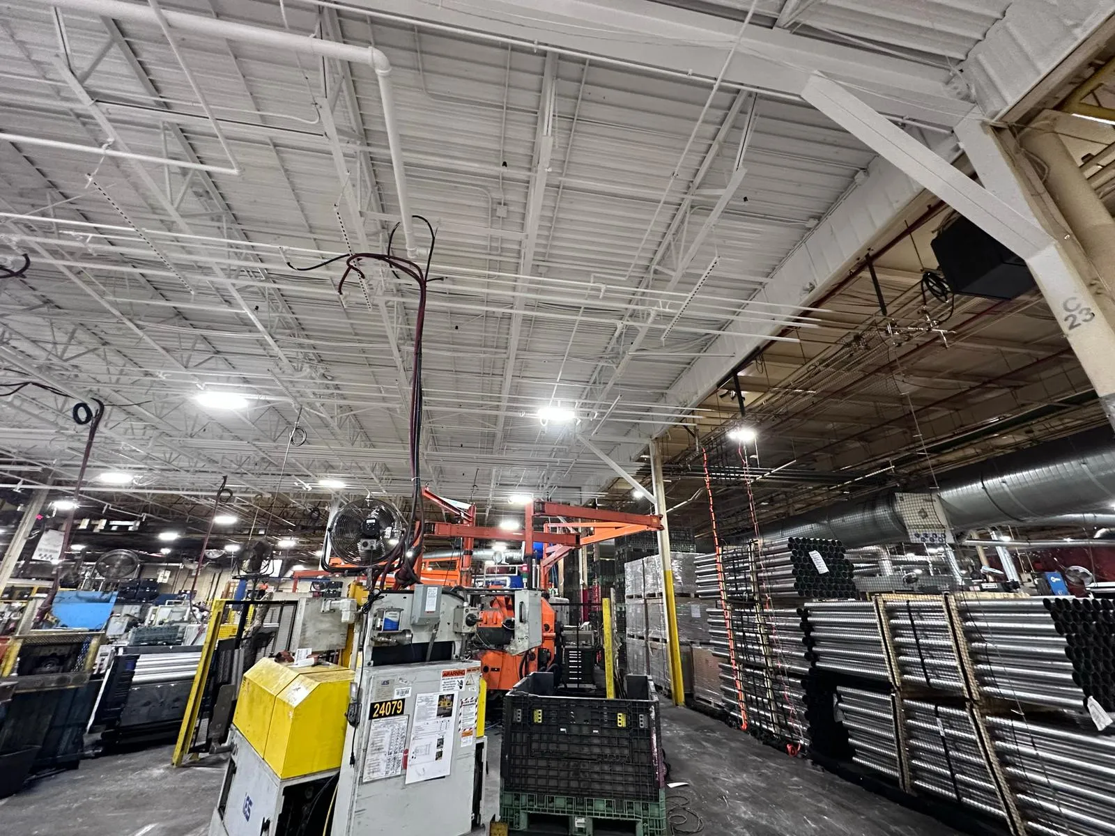 Interior Industrial Painting near michigan