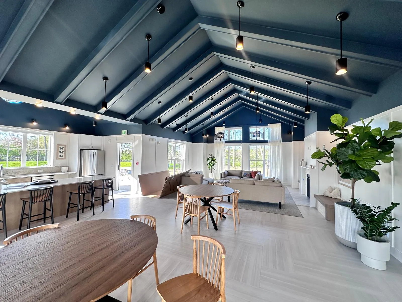 Club house interior painting