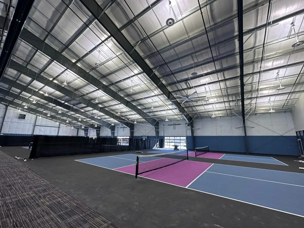 Commercial interior space painting