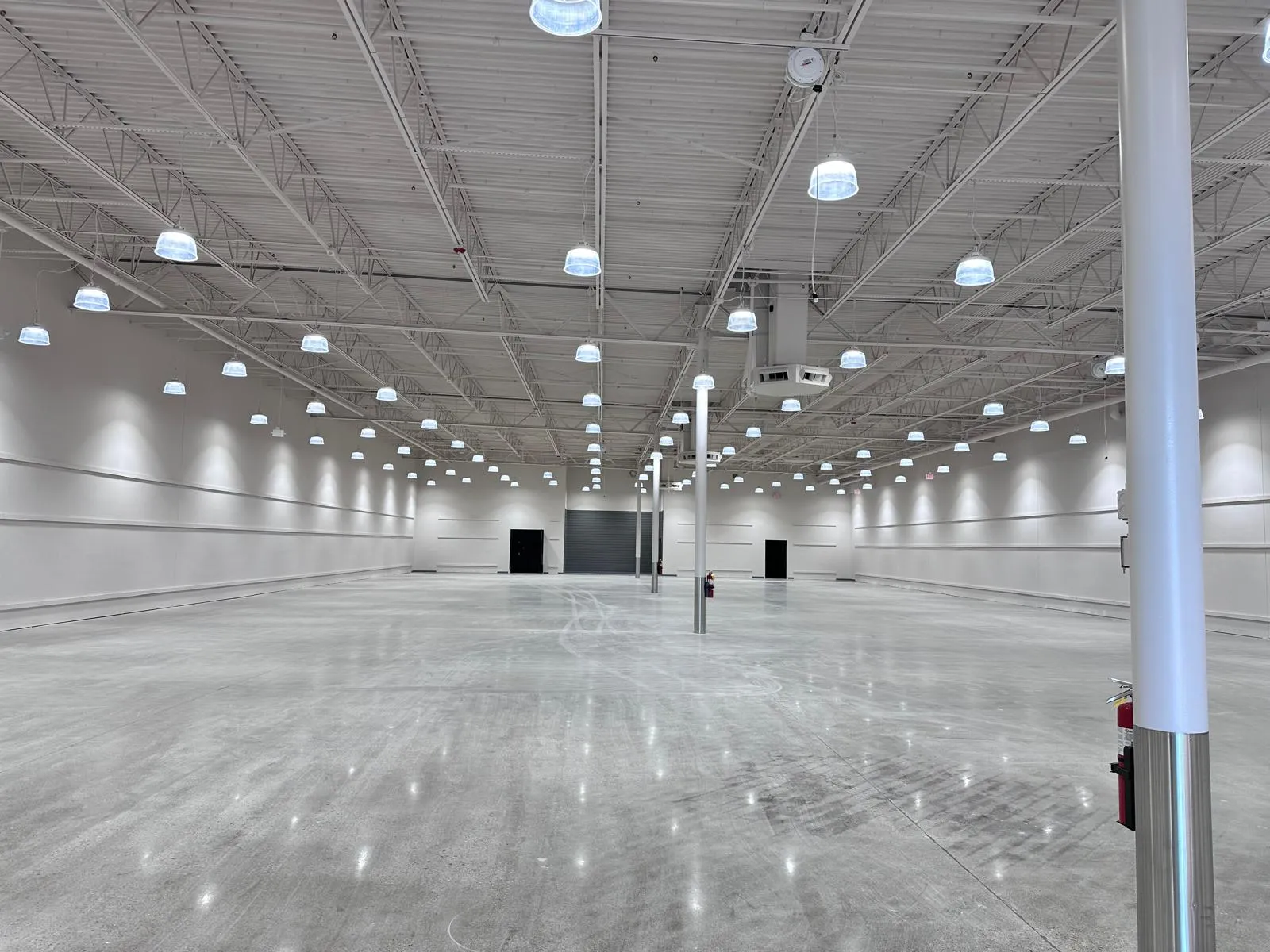 Commercial interior space painting