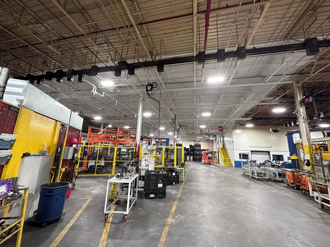 Industrial interior painting services