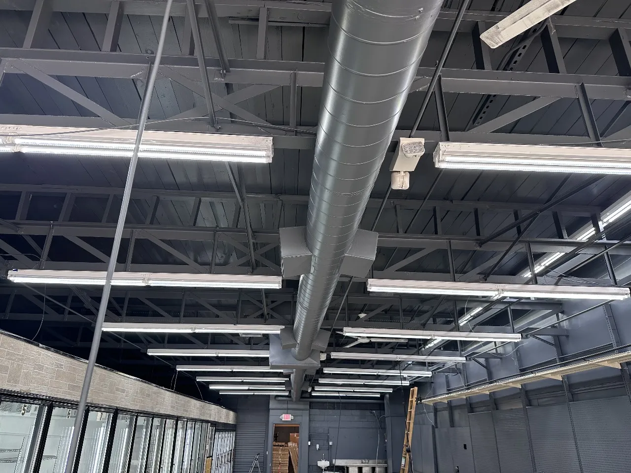 Commercial ceiling painting in michigan