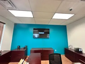Commercial office painting in Michigan