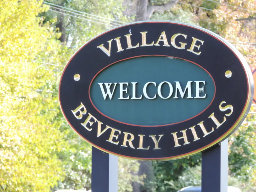 Beverly Hills City Sign