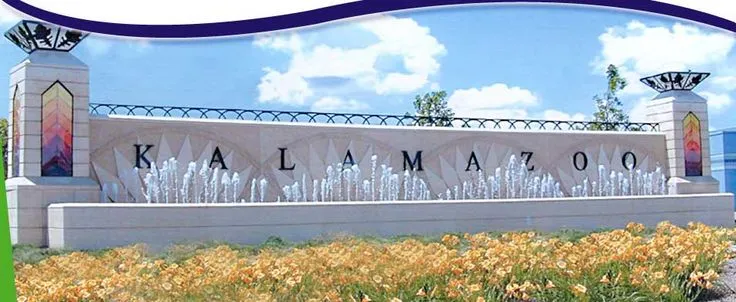 Kalamazoo city sign