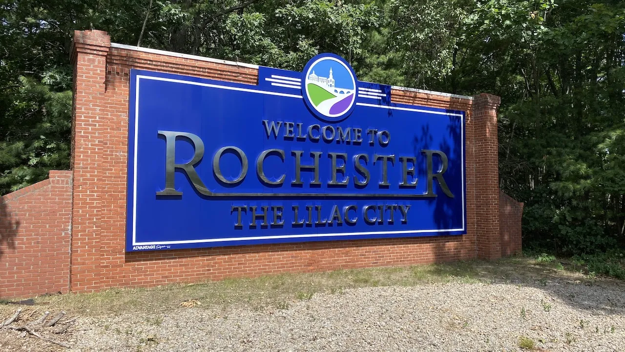 Rochester City Sign
