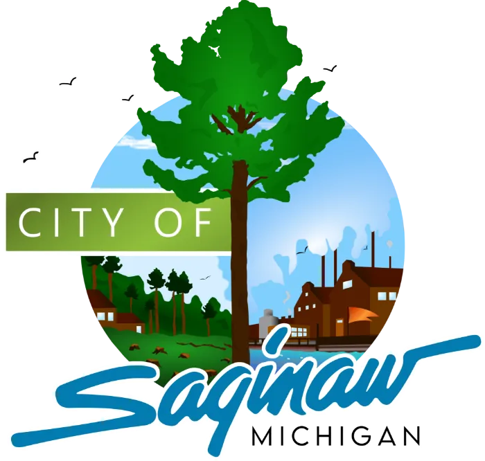 Saginaw city sign