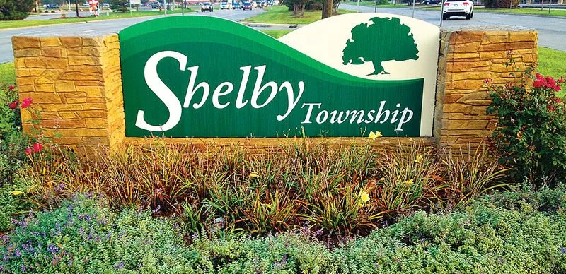 Shelby Township City Sign