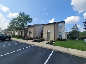 Exterior painting of Southeast Michigan apartment complex
