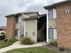 Exterior painting of Southeast Michigan apartment building