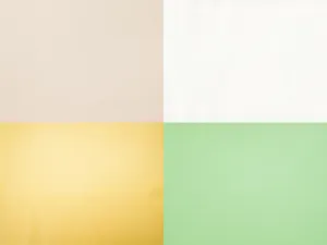 Neutral paint color palette with beige white and sage