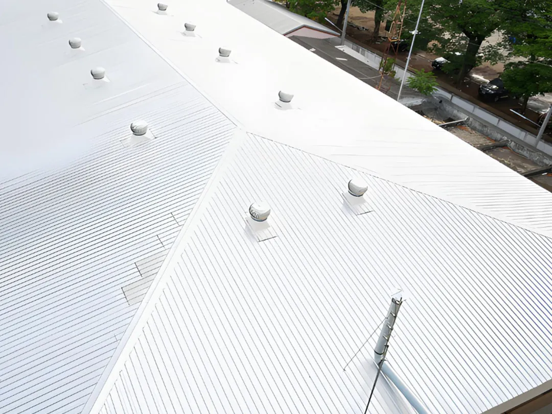 Warehouse-Roof painting