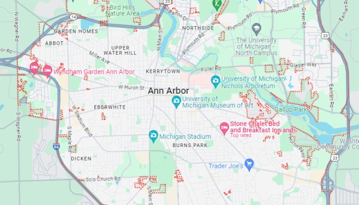 ann arbor map