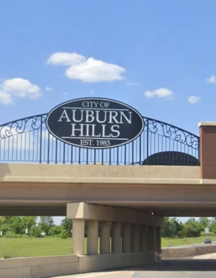 Auburn hills City sign