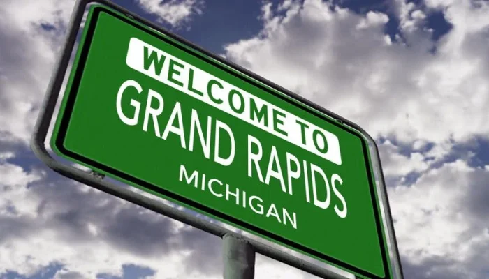 Grand Rapids City Sign