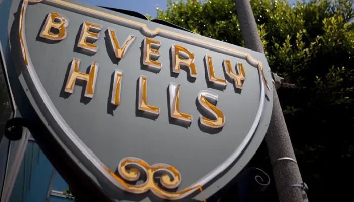 Beverly Hills city sign