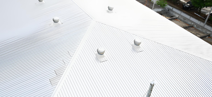 warehouse roof painting