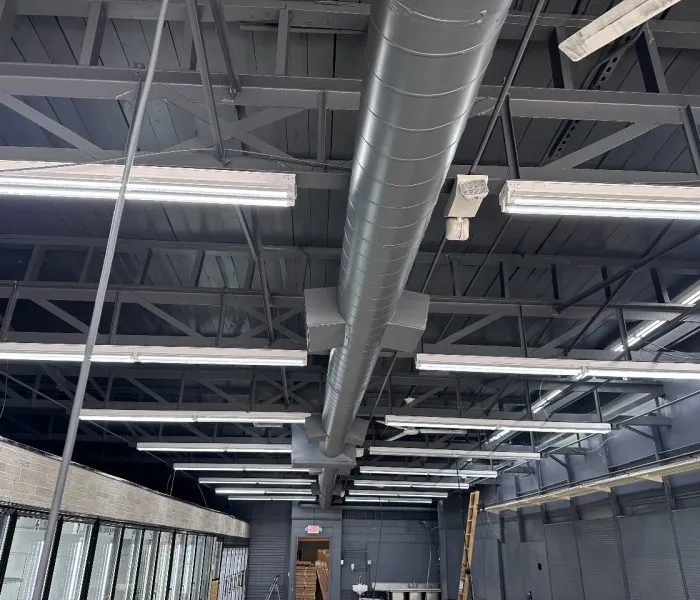 Commercial ceiling painting in michigan