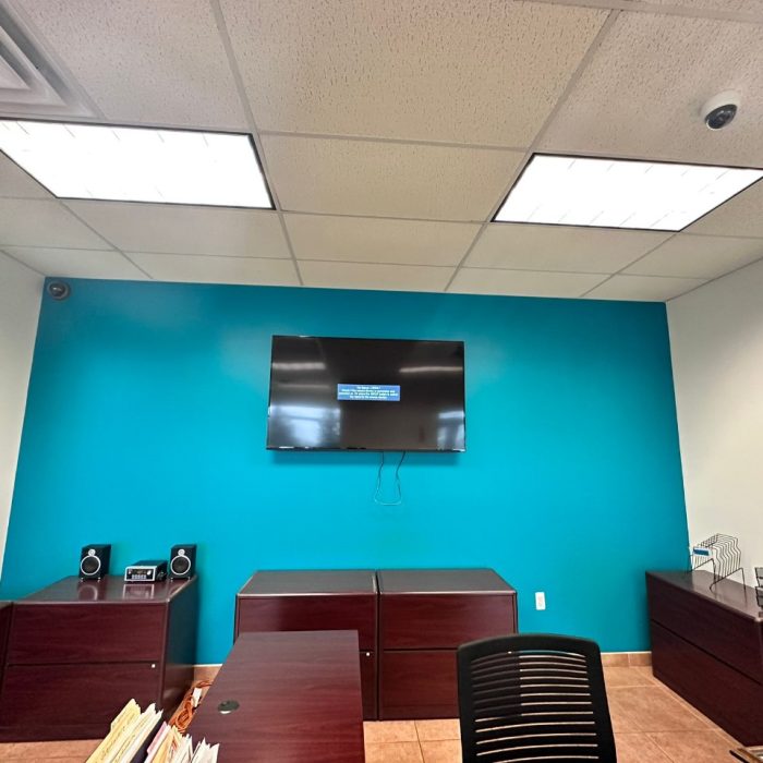 Commercial office painting in Michigan
