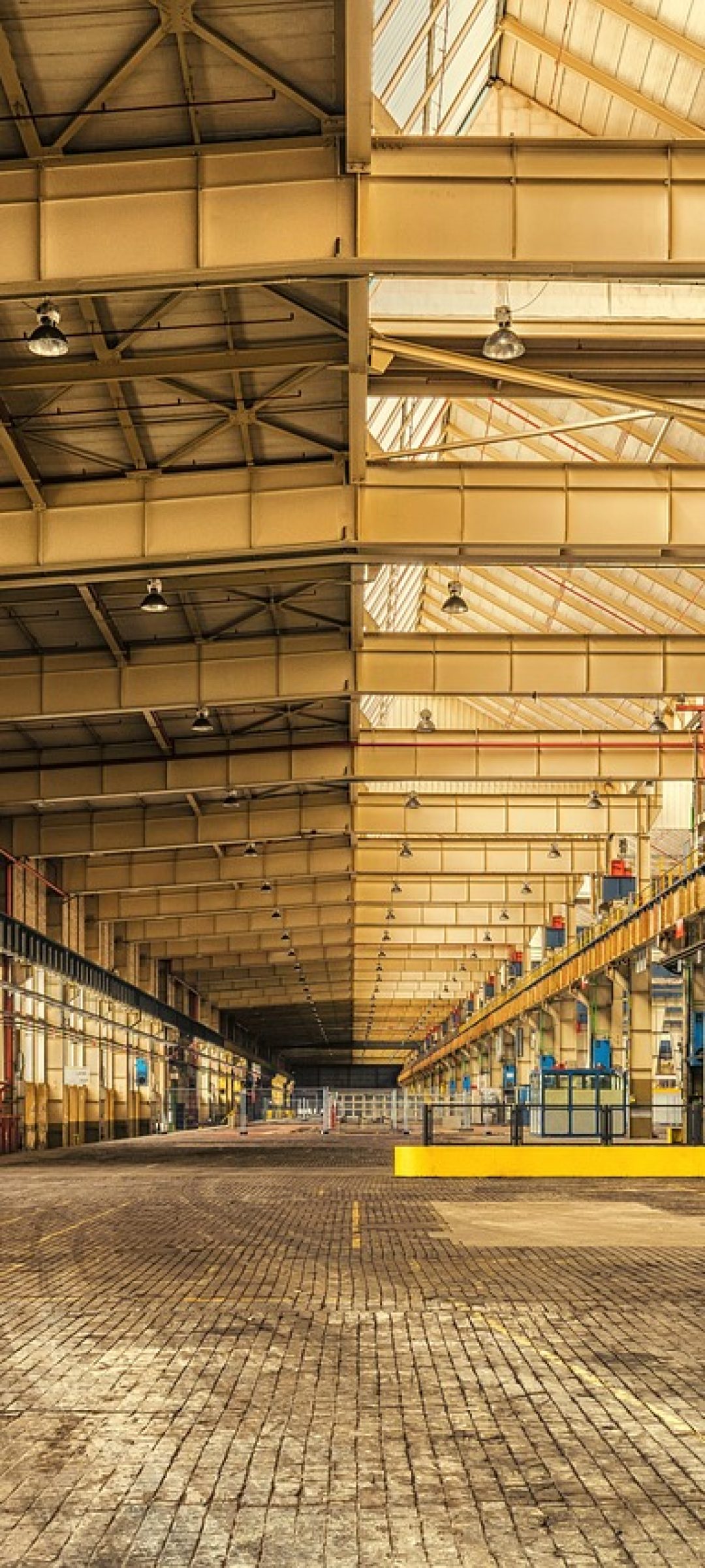 industrial ceiling painting