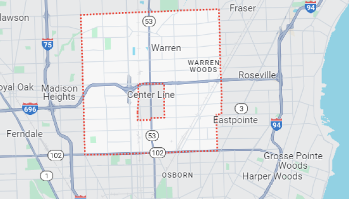 warren map